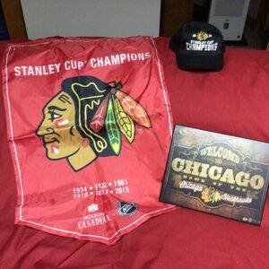 NHL CHICAGO Blackhawks bundle